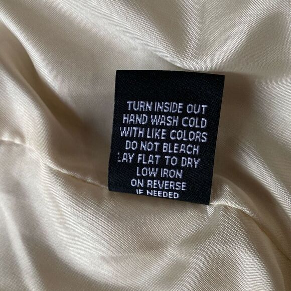 Blu Pepper tan and cream plaid shacket jacket coat women’s size medium cozy fall - Picture 10 of 13